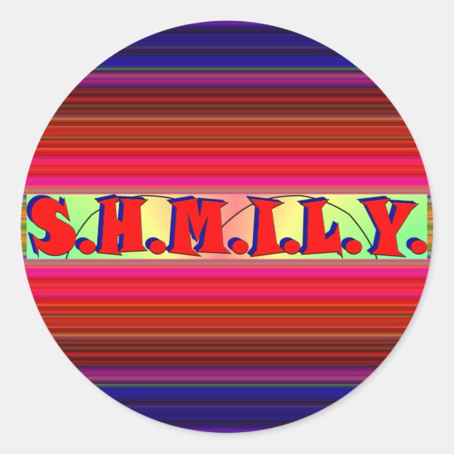 Sticker SHMILY (Devant)