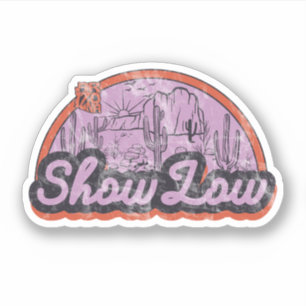 Sticker Show Low, Arizona