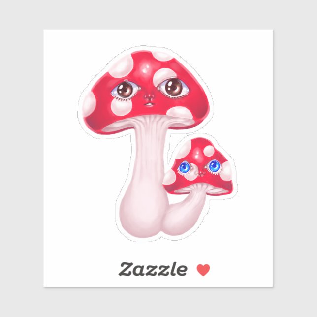 Sticker Shroomie (Feuille)