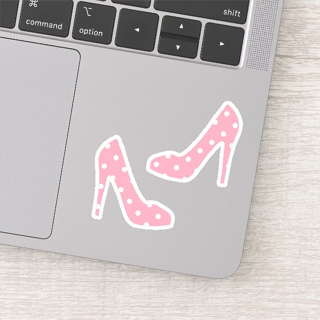 Sticker Si la chaussure est rose (Détail)