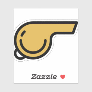 Sticker siffler