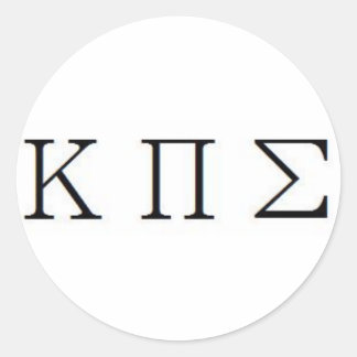 Sticker SIGMA KAPPA PI
