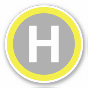 Sticker SIGNE Helipad