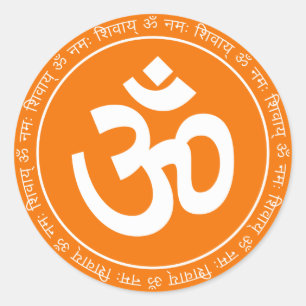 Sticker Signe Om Spirituel