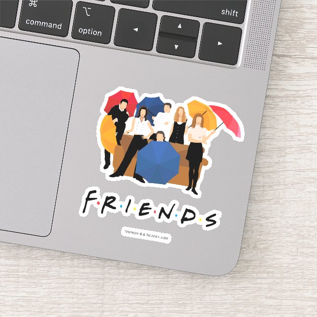 Sticker Silhouette de caractères FRIENDS™ (Détail)