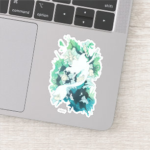 Sticker Silhouette de la petite sirène