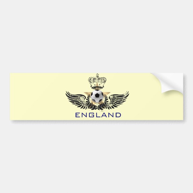 Sticker simple England Logo Bumper (Devant)