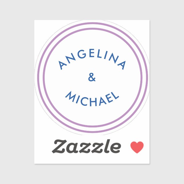 Sticker Simple minimaliste moderne unique (Feuille)