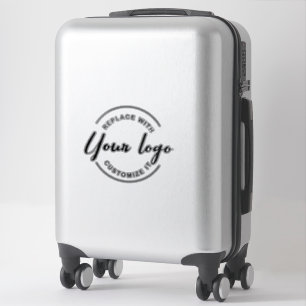Sticker simple promotionnel du logo d'entreprise p