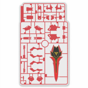 Sticker sinanju gundam gunpla plamo modèle plastique runne