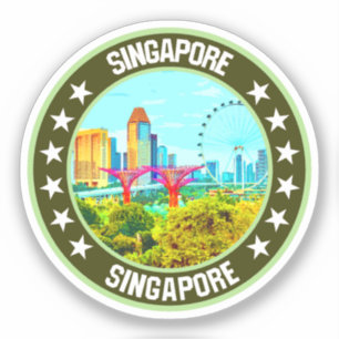 Sticker Singapour