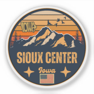 Sticker Sioux Center, Iowa