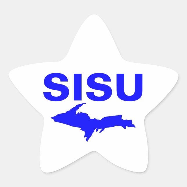Sticker SISU Nature & Esprit du peuple finlandais (Devant)