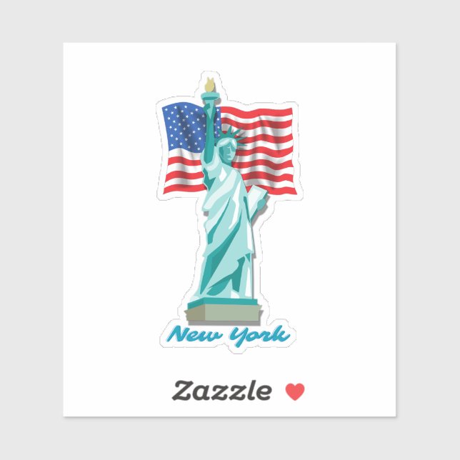 Sticker Site de New York (Feuille)
