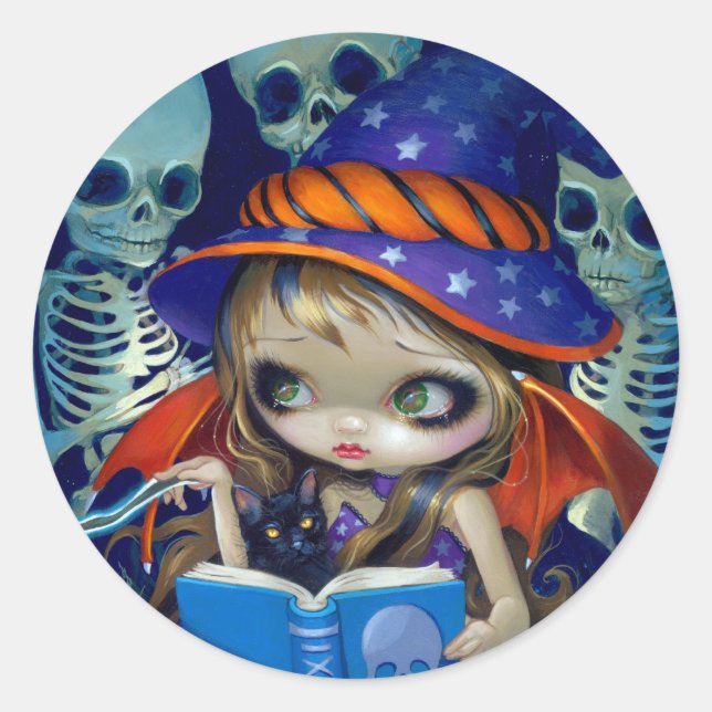 Sticker "Skeleton Magic" (Devant)