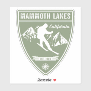 Sticker Ski Mammoth Lakes California