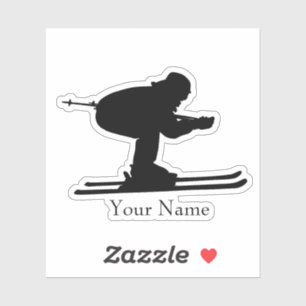 Sticker Skiing
