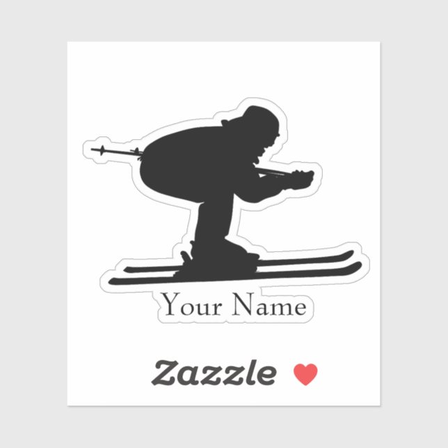 Sticker Skiing (Feuille)