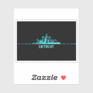Sticker Skyline de Détroit
