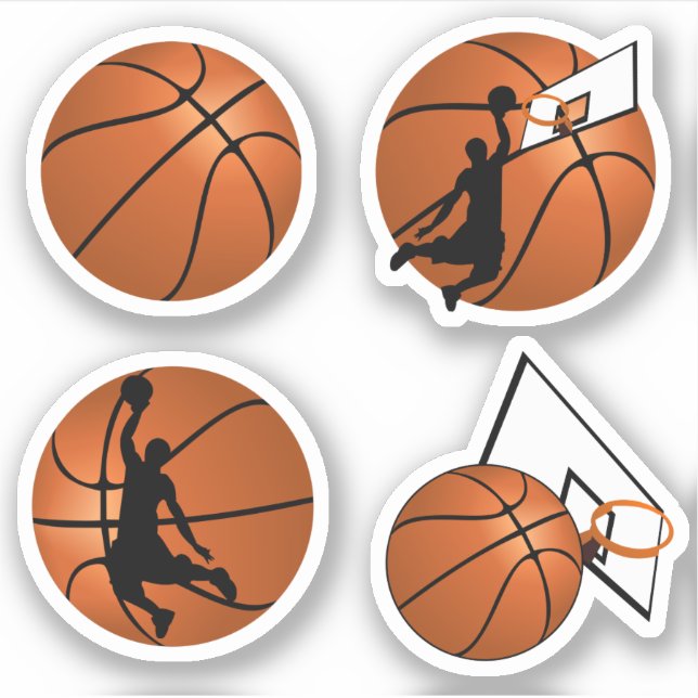 Sticker SLAM DUNK! Joueur de basket-ball (Devant)