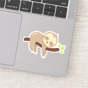 Sticker Sleepy Sloth.