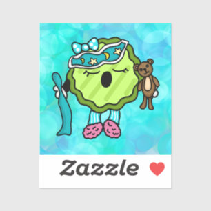 Sticker Sleepy Time Picker Night Night Jammies