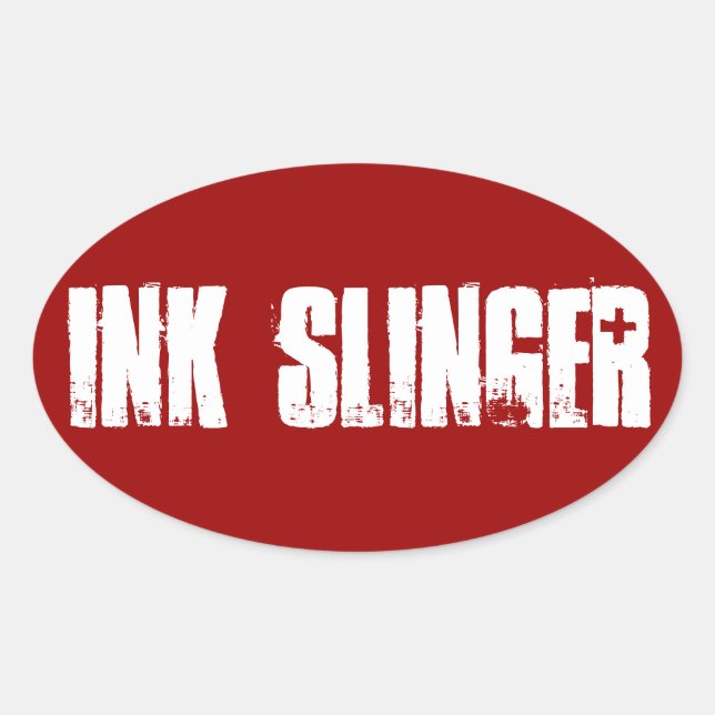Sticker Slinger en encre (Devant)