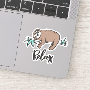 Sticker Sloth Dit Relax