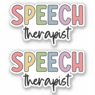 Sticker SLP orthophoniste Pathologiste