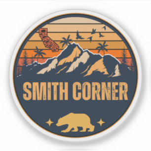 Sticker Smith Corner, Californie