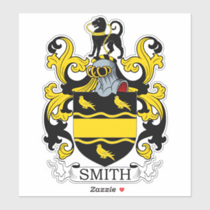 Sticker Smith Family Crest