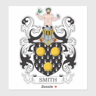 Sticker Smith Family Crest
