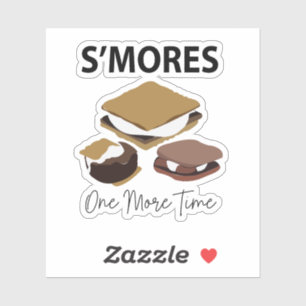 Sticker Smores S'Mores Dessert Une Fois De Plus Smore
