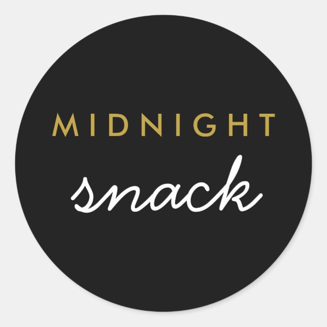 Sticker Snack de minuit (Devant)