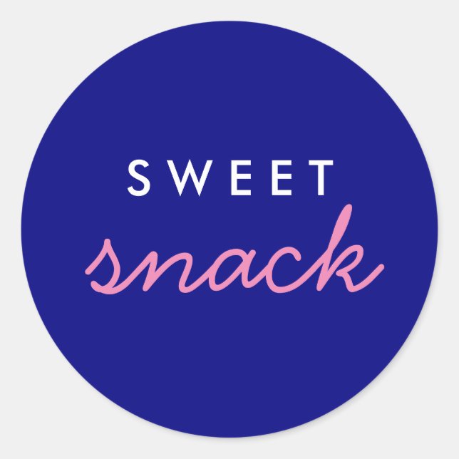Sticker Snack Sweet (Devant)