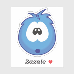 Sticker Sneezie Bleu Surpris