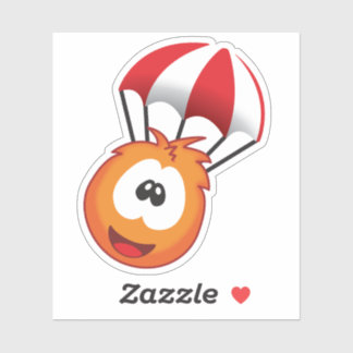 Sticker Sneezies Parachute Escape