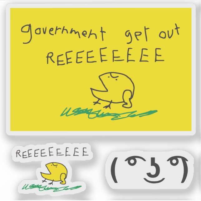 Sticker Snekright drapeau gadsden parodie mème pas pas sur (Devant)