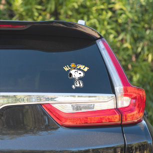 Sticker Snoopy & Woodstock - Tous les sourires