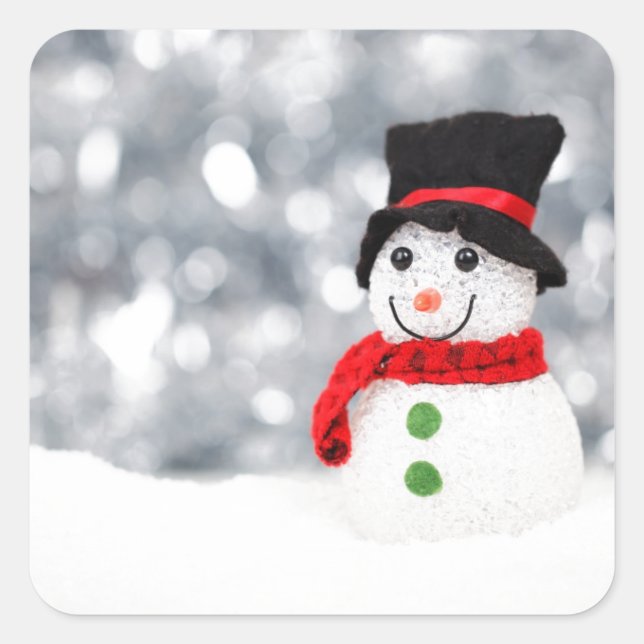 Sticker Snowman (Devant)