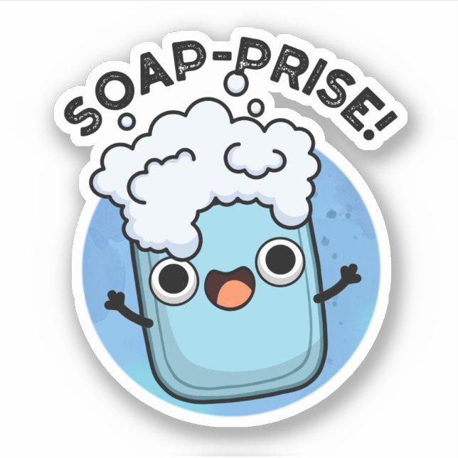 Sticker Soap-prix Funny Surpris Soap Pun (Devant)