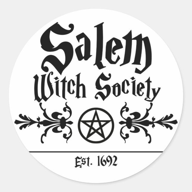 Sticker Société de Sorcières Salem (Devant)