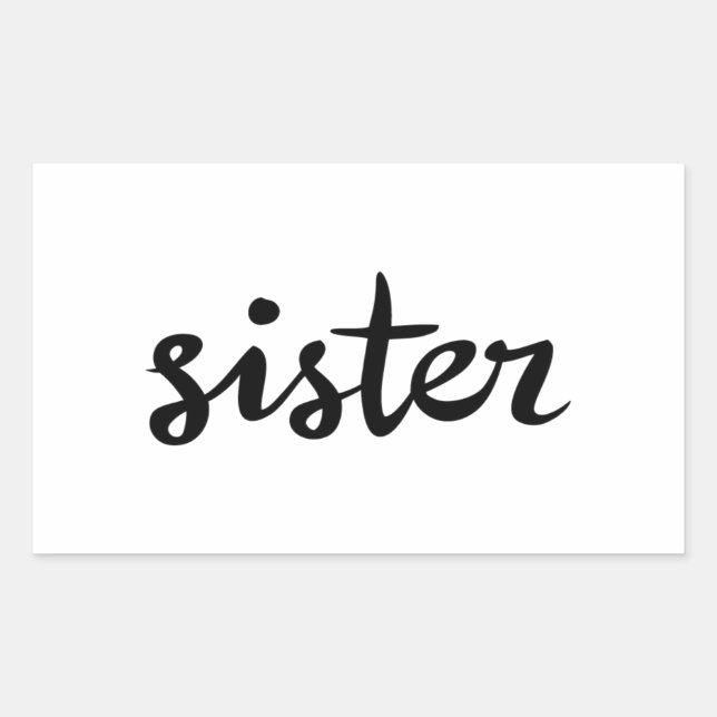 Sticker Soeur (Devant)