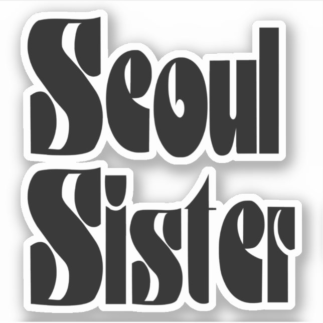 Sticker Soeur Séoul (Devant)