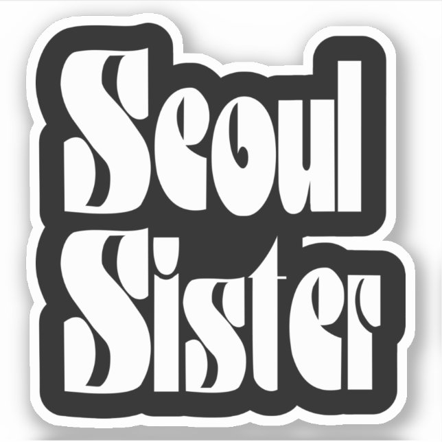 Sticker Soeur Séoul (Devant)