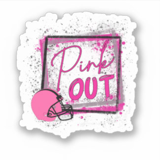 Sticker Soeur Support Squad Messy Bun Pink Warrior Breast