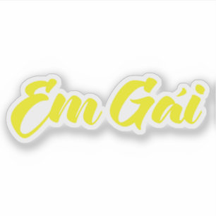 Sticker Soeur Viêt-namienne (Jeune) - Em Gái ~ Tiet Viêt