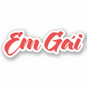 Sticker Soeur Viêt-namienne (Jeune) - Em Gái ~ Tiet Viêt