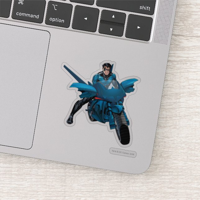 Sticker Soirée à vélo (Détail)