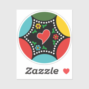 Sticker Soirée de Noël et cadeaux portugais